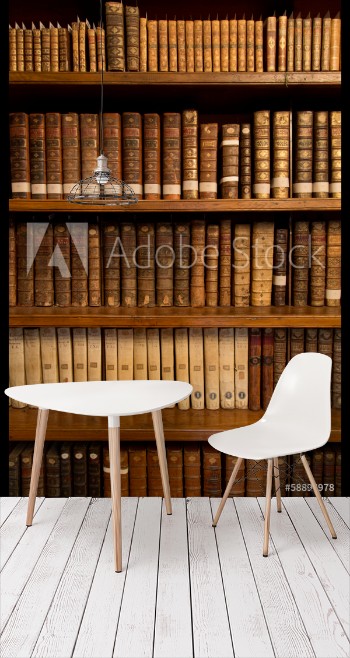 Picture of Livres dans une bibliothque